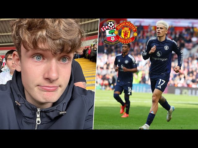 MAN UTD FANS GO MENTAL AS SAINTS LOSE AGAIN! | Southampton FC 0-3 Manchester United Vlog