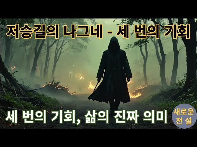 저승길의 나그네   세 번의 기회  #저승여행, #인생의의미, #죽음과삶