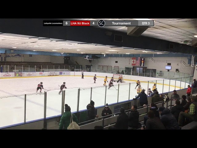 LHA 9U Black vs Lafayette Locomotives