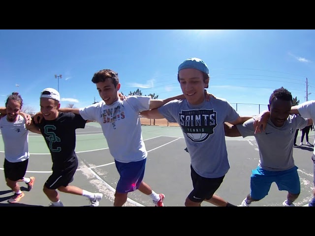 Men's Tennis Huddle