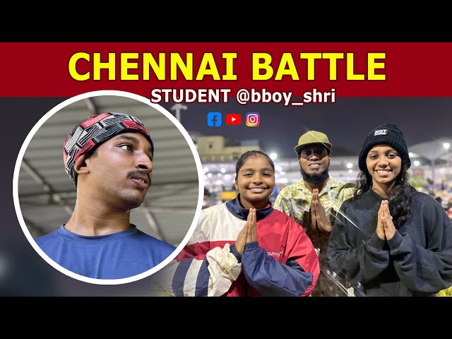 Breakdance battle - Chennai ( freeway crew ) Bboy- shri 😱 trowdown 😍