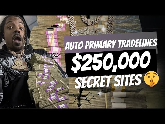 2 Primary Tradeline Sites $250,000 In Funding How The Rich Get Richer🔥 #new #loan #education #gems