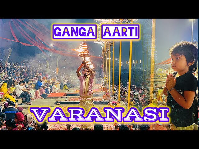 FULL GANGA AARTI VARANASI | BANARAS GHAT AARTI | Holy River Ganga Hindu Worship Ritual