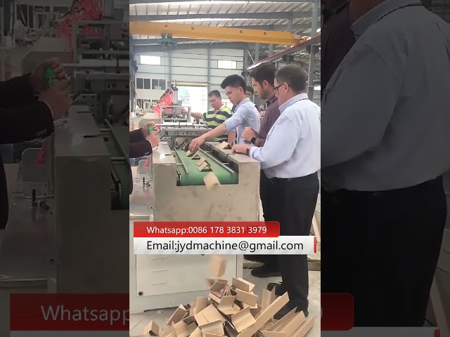 High Speed Paper Angle Edge Board Protector Machine