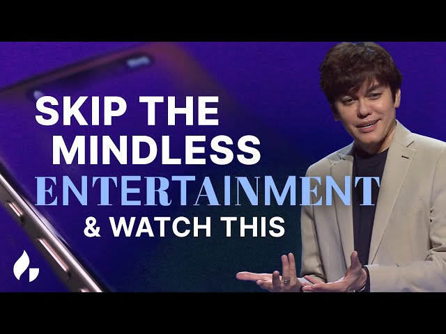 Skip The Mindless Entertainment And Watch This. | Gospel Partner Excerpt | Joseph Prince