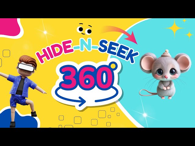 360° Mouse Hunt: Explore and Find the Cartoon Mice!