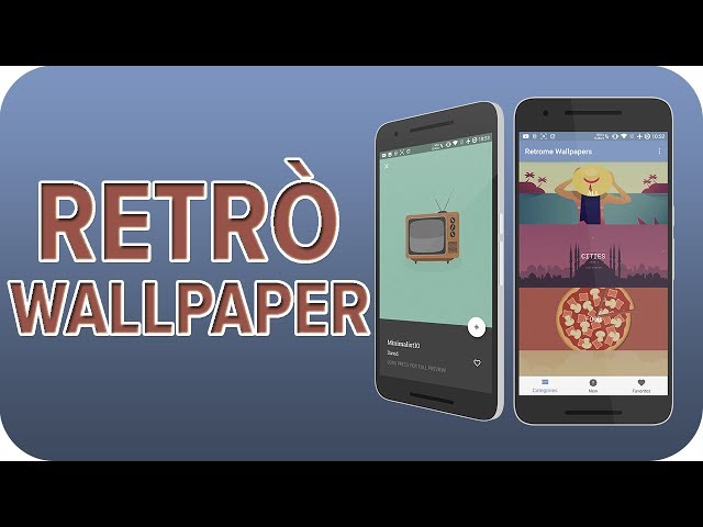 Wallpaper RETRO e Non Solo! Recensione Retrome Wallpapers | Rodiandrea