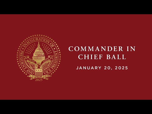 BACKUP: President Trump Speaks at the Commander-In-Chief Ball