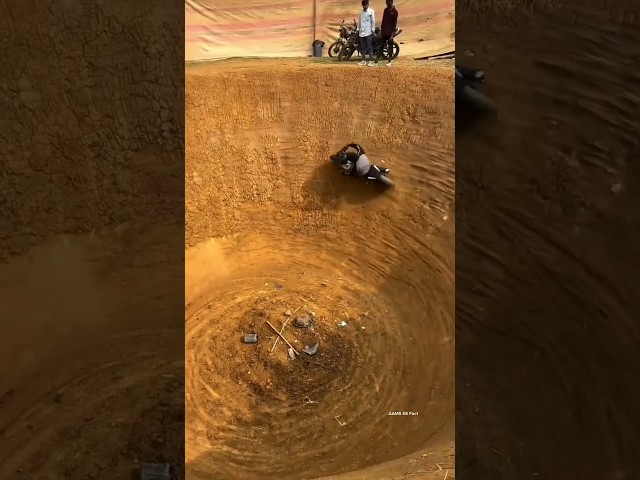 Bike stunt that shocked everyone