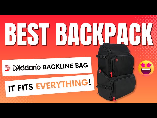 The BEST Bag for musicians AND audio engineers | D'Addario Backline Bag Review