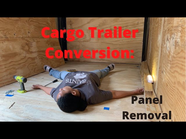 7x14 Cargo Trailer Conversion: Beginning