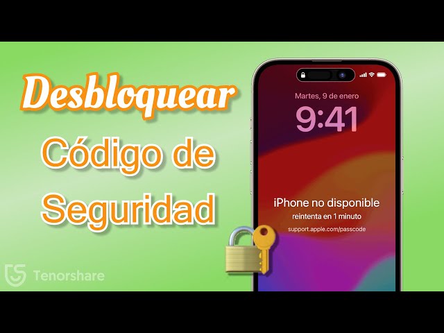 [2 Formas] Cómo Desbloquear el Código de iPhone sin Contraseña 2024 Gratis | iPhone no Disponible