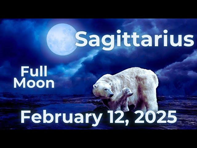 Sagittarius, You Won't Believe This // February 2025 Full Moon // Moon Tarot Reading