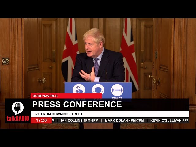 In full: Boris Johnson press conference "I bitterly regret any restrictions that lead to damage"