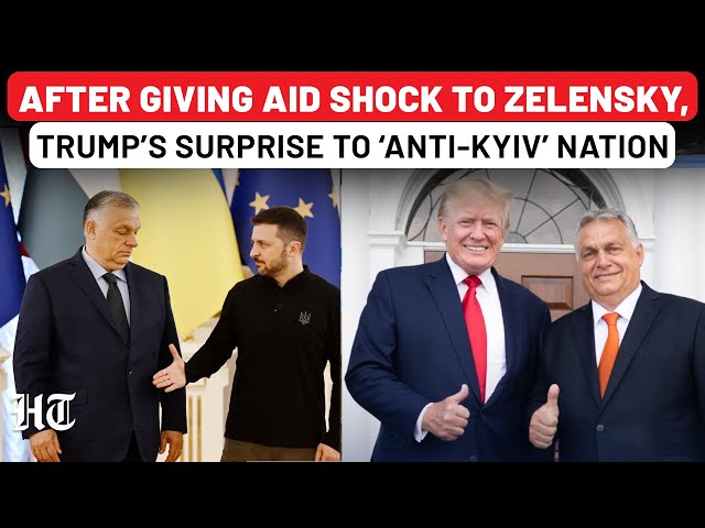 Trump's New Shock To Zelensky! After Halting Aid, US Plans Good News For 'Anti-Ukraine' NATO Nation