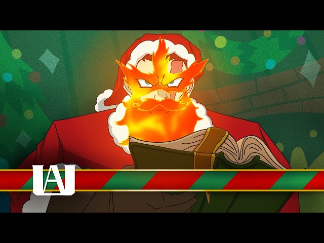 Fireside Reading with Santa Endeavor by Animated ASMR - My Hero Academia Holiday Roleplay