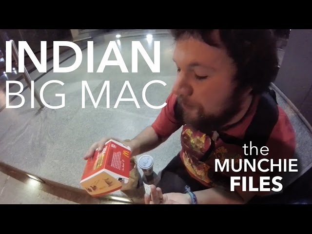 Loving Indian McDonalds' Big Mac - Munchie Files