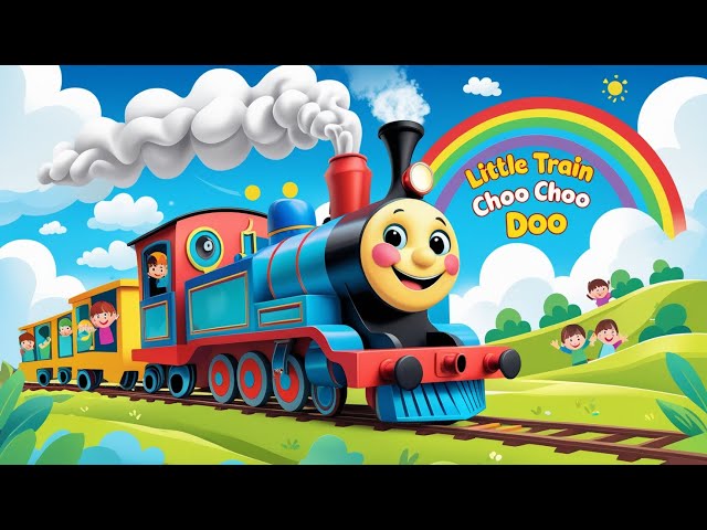 Little Train Choo Choo Doo | Fun & Adventurous Nursery Rhymes for Kids | Sing Along with TaleTwists