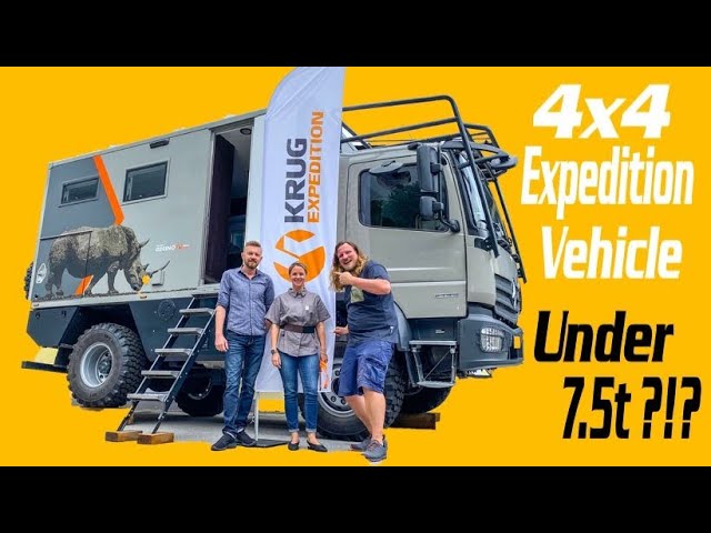 Amazing Ultralight Overland Vehicle ► | Full Detailed Truck / LKW Tour "Project RHINO" Krug XP