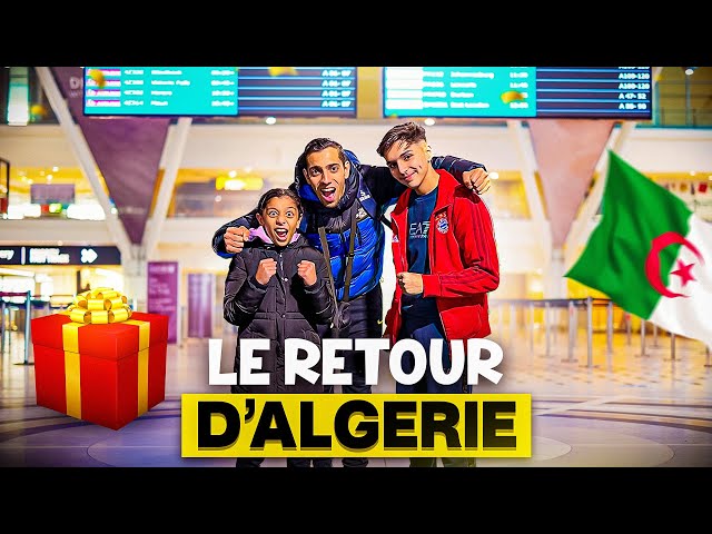 MYRIAM ET OMAR SONT RENTRÉ D'ALGÉRIE !🇩🇿 ( on lui fais une MÉGA SURPRISE 🎁)