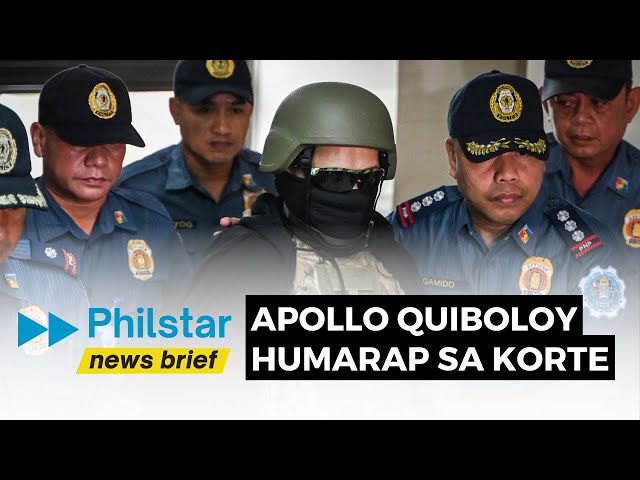 Apollo Quiboloy naghain ng not guilty plea sa kasong human trafficking