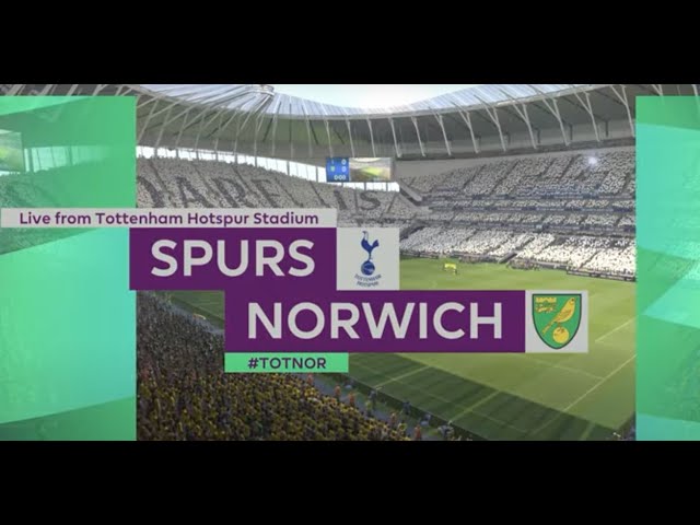 Fifa 22 Xbox Series X Next Gen Gameplay | Spurs vs Norwich Full Match at Tottenham hotspur Stadium