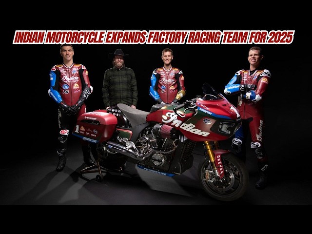 Indian Motorcycle Expands Factory Racing Team for 2025 King of the Baggers Season | Motorbikespace