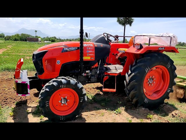 Kubota MU4501 | New Tractor | Rotary tiller performance | Specifications & price