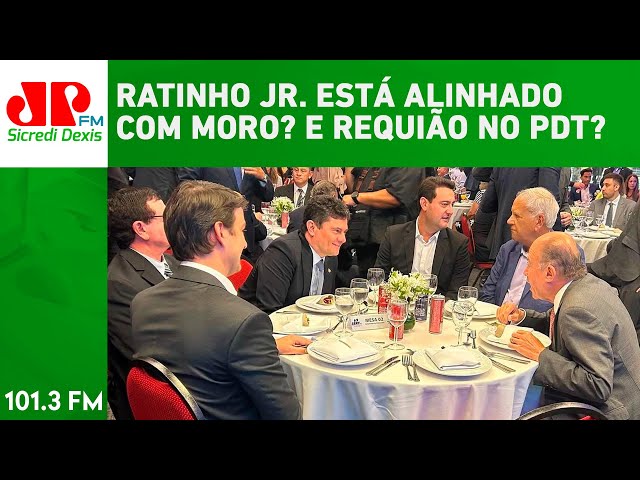 RATINHO JR. ESTÁ ALINHADO COM MORO? E REQUIÃO NO PDT?