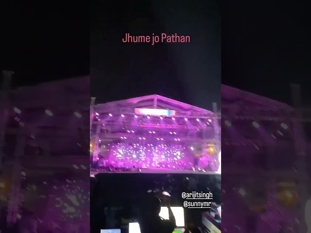 Jhoome Jo Pathaan 🧡🔥 | Arijit Singh Live From Bangalore Concert (4th March 2023) #arijitsingh #viral