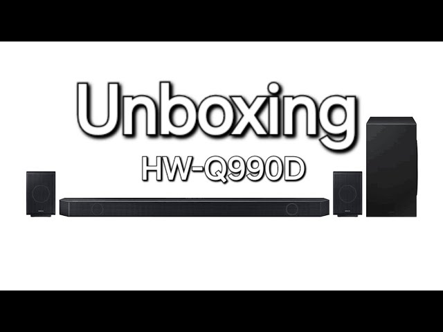 HW-Q990D Unboxing | Samsung Soundbar | 2024