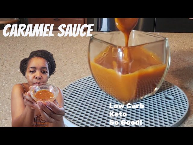 HOW TO MAKE LOW CARB CARAMEL SAUCE | KETO CARAMEL SAUCE| EASY KETO CARAMEL SAUCE