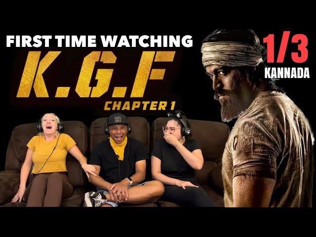 K.G.F Chapter 1 (2018) - First Time Watching | Movie Reaction With KANNADA Audio Part 1