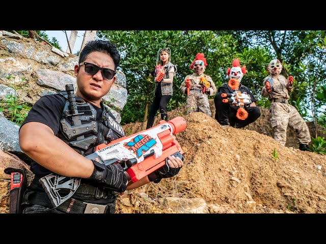 LTT Nerf Mod : SWAT Nerf Guns Mod Battle Fight Masked Army Team Unleash the Fury!