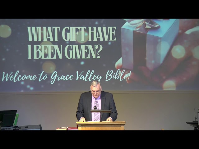 GVBC - Ron Adema - Spiritual Gifts In The Church - 1 Cor 12:1-6 - 01/12/2025