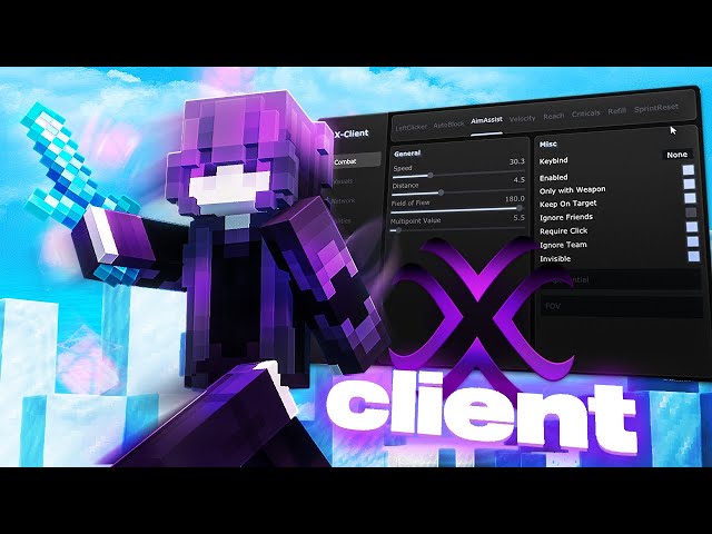 1.7.10-1.8.9 Hack Client: X-client | Best Ghost Client? | Minecraft Java Edition