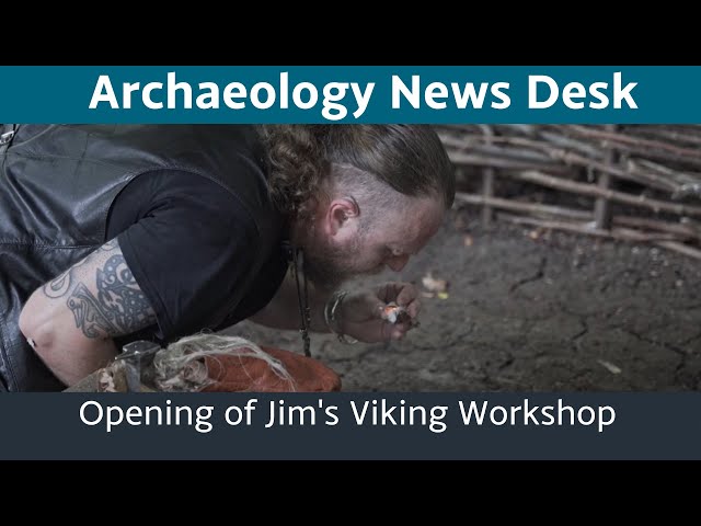 Newsflash:  Jim Glazzard's Viking-Age Workshop is now open!