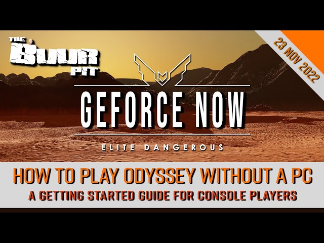 How to Play Elite Dangerous Odyssey Without a PC