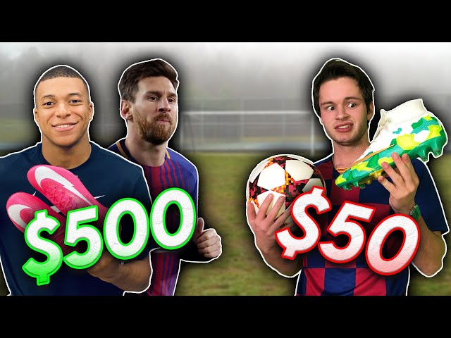 $500 vs $50 Fake Football Kit / PLAY TEST