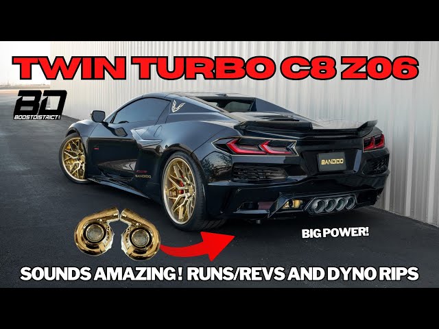 Twin Turbo C8 Z06 Build and Dyno Runs! SOUNDS AMAZING!!