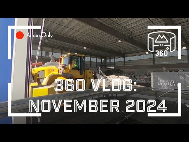 Autumn at North Kent County Recycling & Waste Transfer Station | 360° Tour (November)