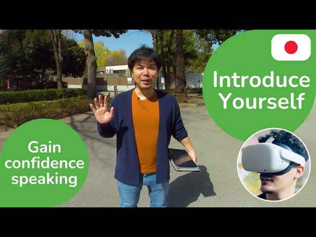 How To Introduce Yourself In 360 Japanese 8K3D | DYNAMIC LANGUAGES