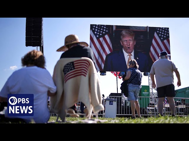 WATCH LIVE: Trump returns to site of Pennsylvania rally shooting to campaign with Vance and Musk