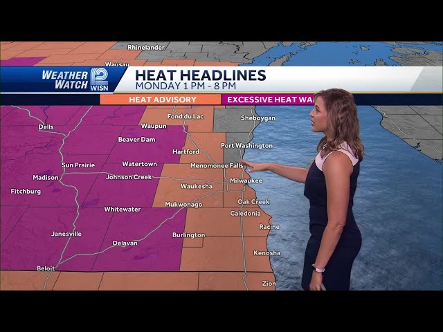 Wisconsin faces dangerous heat: Warnings and advisories issued