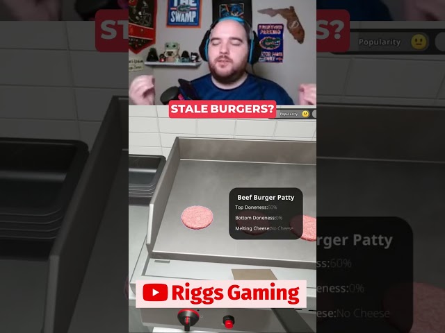 Stale BURGERS #fastfood #simulator #simulatorgames