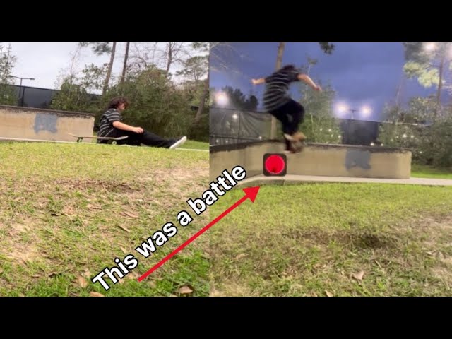 Solo Skateboarding Sesh (New Trick!!) | Gone wild 😱