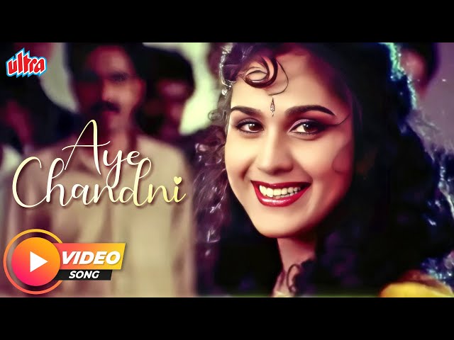 Aye Chandni | A.R Rahman Song | S.P Balasubramaniam | Meenakshi Sheshadri | Tu Hi Mera Dil