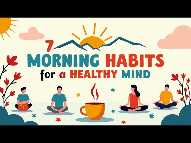 7 MORNING HABITS FOR HEALTHY MIND