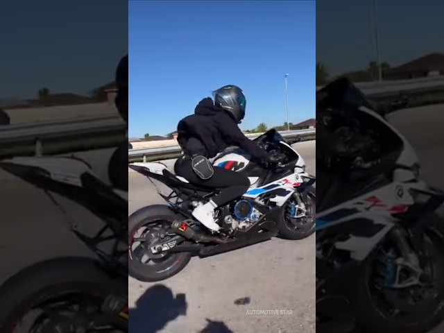 2025 new bmw 1000rr - winter test ride 💗