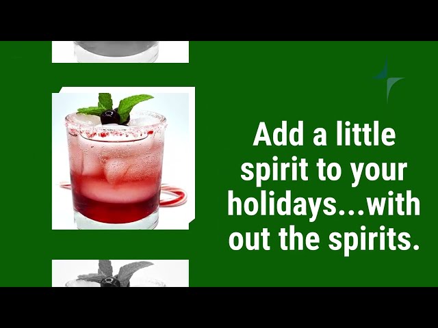 Compass Senior Living Mocktail Promotion